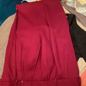 NWT Talbots Women's Burgundy Trousers
